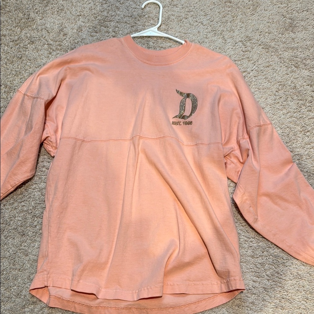 Peach Long Sleeve Kids Top